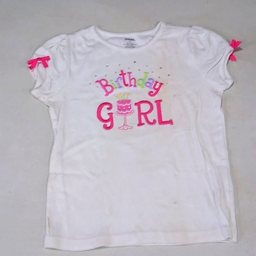Gymboree birthday girl tshirt